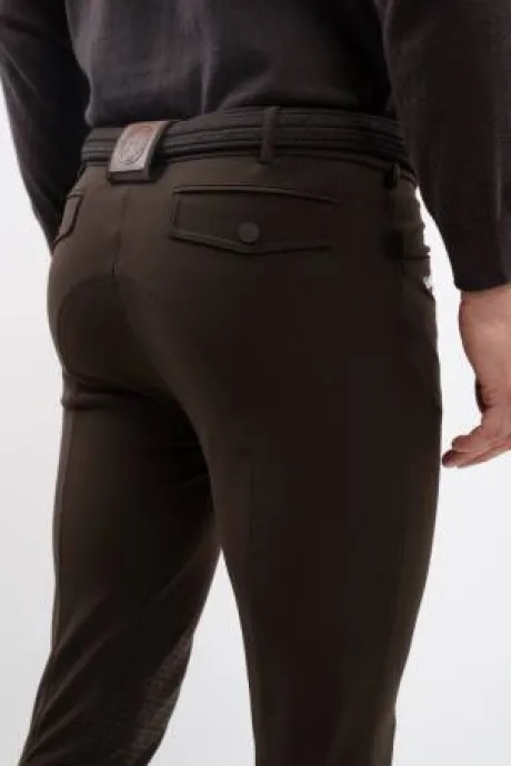 Pantalon équitation homme Barmino - Harcour - Grip genoux