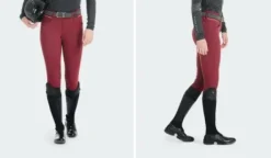 Pantalon X-Design femme Horse Pilot Bordeaux