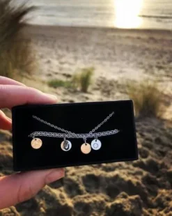 Pendentif avec médaille personnalisée - Ponytail & Co