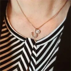 Pendentif fer à cheval - Ponytail & Co