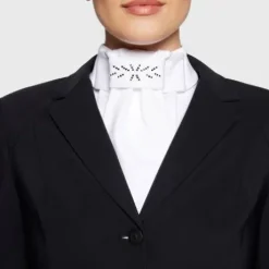 Plastron Flower - Samshield - Design floral avec cristaux