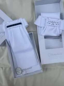 Plastron Flower - Samshield - Design floral avec cristaux