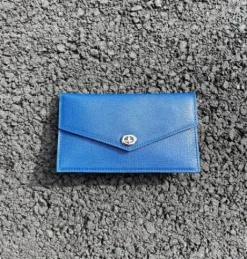 Pochette téléphone Bleu Marine - Melca Paris