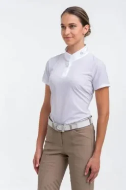 Polo de concours PALAIS ROYAL - Cavalliera - Manches courtes