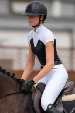 Polo de concours équestre POP - Cavalliera - Manches courtes