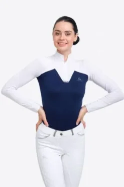 Polo de concours équestre POP - Cavalliera - Manches longues