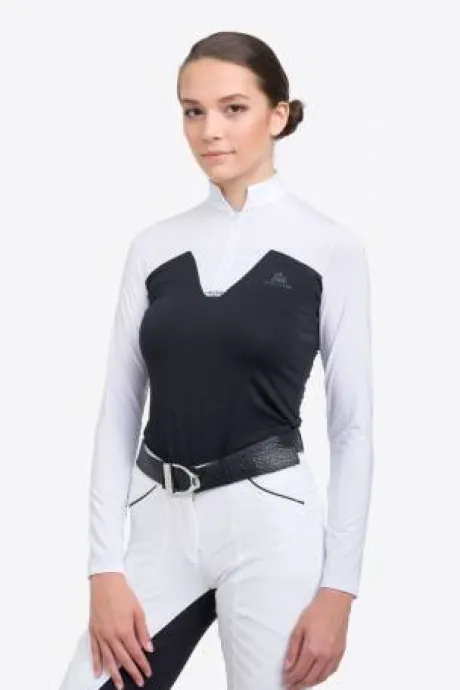 Polo de concours équestre POP - Cavalliera - Manches longues