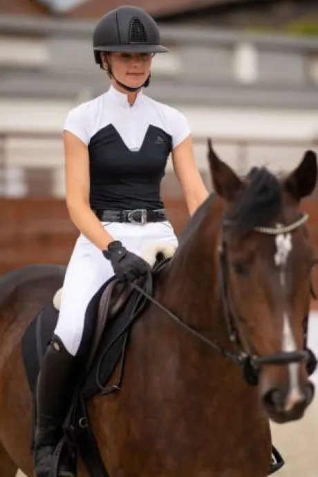 Polo de concours équestre POP - Cavalliera - Manches longues