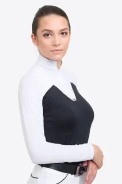 Polo de concours équestre POP - Cavalliera - Manches longues