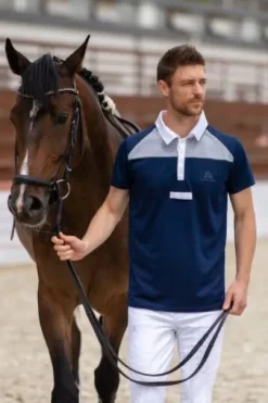Polo de concours équestre MOSAIC - Cavalliera - Manches courtes