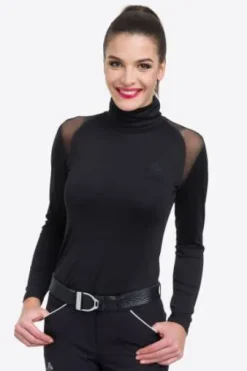 Polo d'équitation col roulé FELICITY - Cavalliera - Manches longues