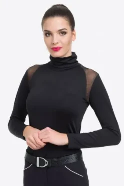 Polo d'équitation col roulé FELICITY - Cavalliera - Manches longues