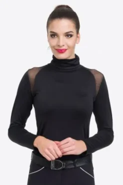 Polo d'équitation col roulé FELICITY - Cavalliera - Manches longues