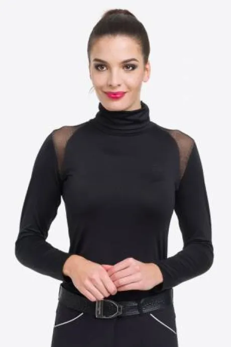 Polo d'équitation col roulé FELICITY - Cavalliera - Manches longues