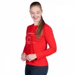 Polo manches longues equine sports HKM