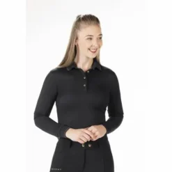 Polo rosegold glamour manches longues Hkm