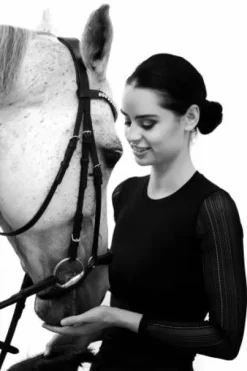 Polo technique d'équitation CASUAL CONTESSA - Cavalliera - Manches longues