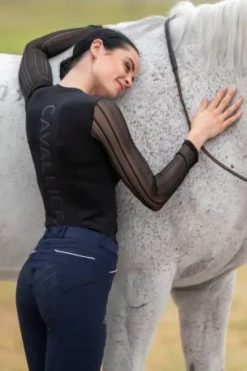 Polo technique d'équitation CASUAL CONTESSA - Cavalliera - Manches longues