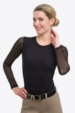 Polo technique d'équitation CASUAL CONTESSA - Cavalliera - Manches longues