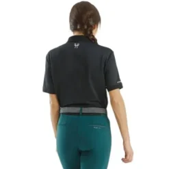 Polo Unisex Atlas Horse Pilot - Black