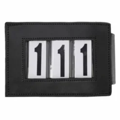 Porte numéros clip rectangulaire par 2 - QHP