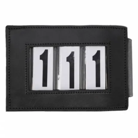 Porte numéros clip rectangulaire par 2 - QHP