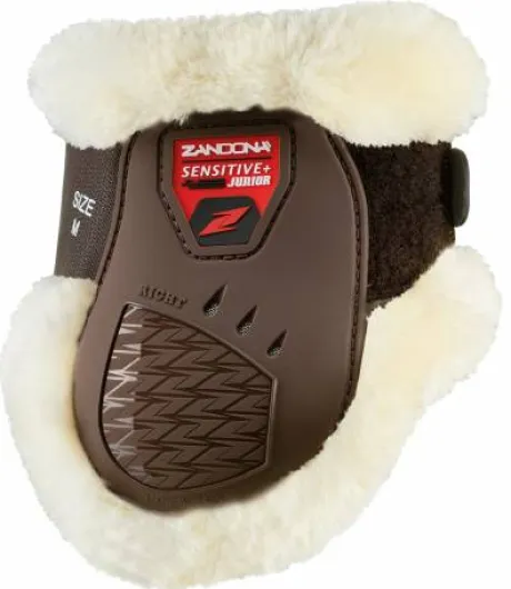 Protège-Boulets Zandona Carbon Air Techno-Fur Mouton Jeunes Chevaux