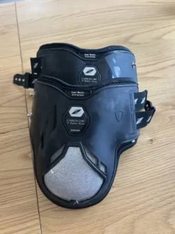 Protèges boulets Zandona Carbon chic noir