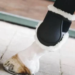 Protèges-boulets jeunes chevaux avec mouton synthétique - Kentucky