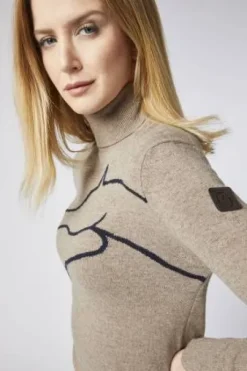 Pull col roulé OYACE knitwear- VESTRUM