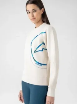 Pull d'équitation col rond Ezzy - Equiline - Polaire douce