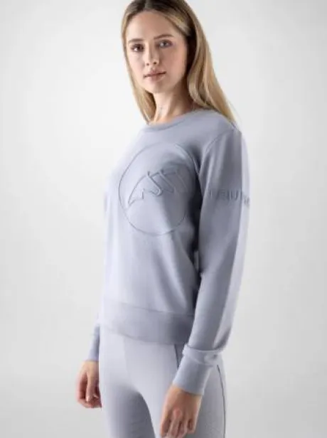 Pull d'équitation logo brodé CARTAC - Equiline - Confort et style