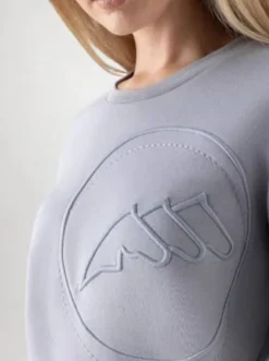 Pull d'équitation logo brodé CARTAC - Equiline - Confort et style