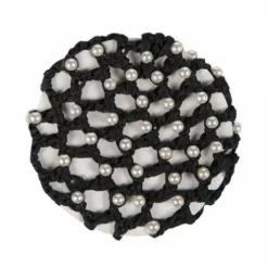 Resille noire strass HKM