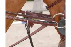 Rênes allemandes en cuir et corde - Dy'on Collection