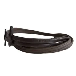 Rênes avec arrêts et crochet à rivet - thinline - antidérapantes