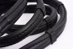 Rênes avec arrêts et crochet à rivet - thinline - antidérapantes