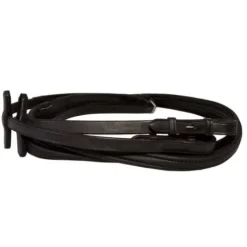 Rênes avec arrêts et crochet à rivet - thinline - antidérapantes