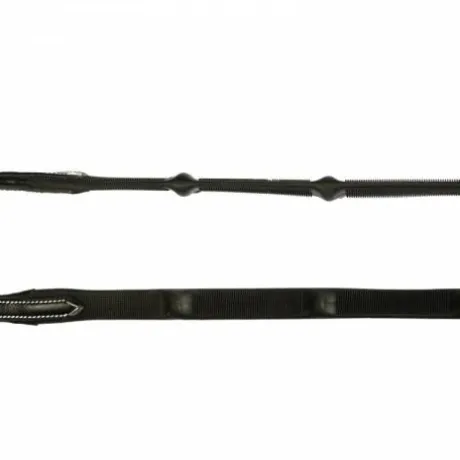 Rênes caoutchouc avec 7 stops - Collection One - Jump'In