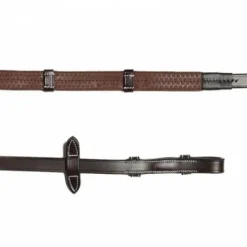 Rênes caoutchouc  avec arrêtoirs - Jump'in