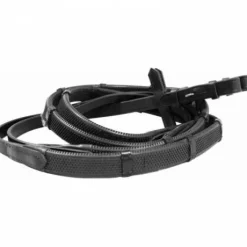 Rênes caoutchouc avec arrêtoirs - TdeT - picots antidérapants