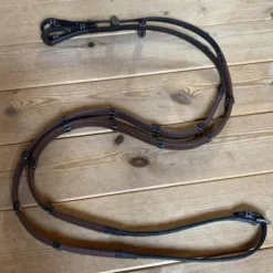 Rênes caoutchouc avec arrêtoirs - Collection One - Jump in