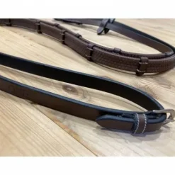 Rênes caoutchouc avec arrêtoirs - Collection One - Jump in