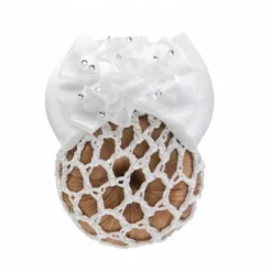 Résille barette Flower Glitter - Horka - Strass