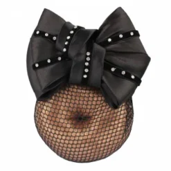 Résille barette strass - Horka - Finition velours