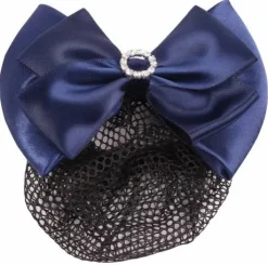 Résille de concours barette circle - Harry's horse - cristaux argentés