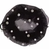 Résille twinkle noir argent - QHP - chic et ajustable