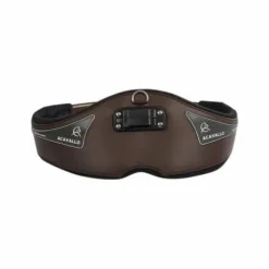 Sangle anatomique Acavallo en gel et pvc avec boucles en acier inoxydable