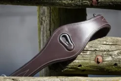 Sangle anatomique HFI Evo avec mousqueton marron