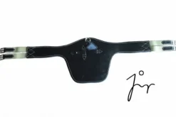 Sangle bavette avec élastique en cuir de chez JMR